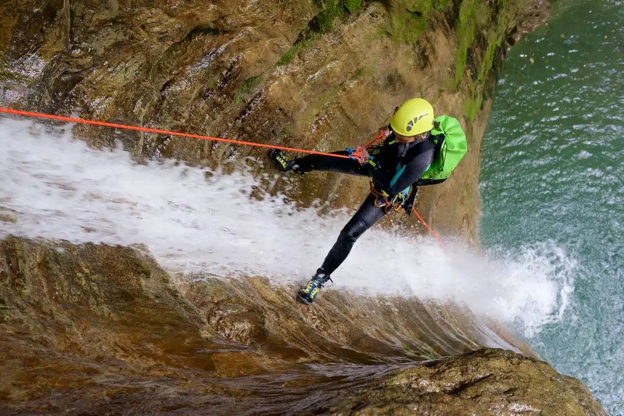 Canyoning en famille