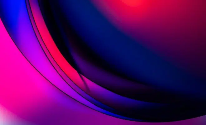 purple and blue light digital wallpaper