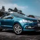 Volkswagen Polo bleue