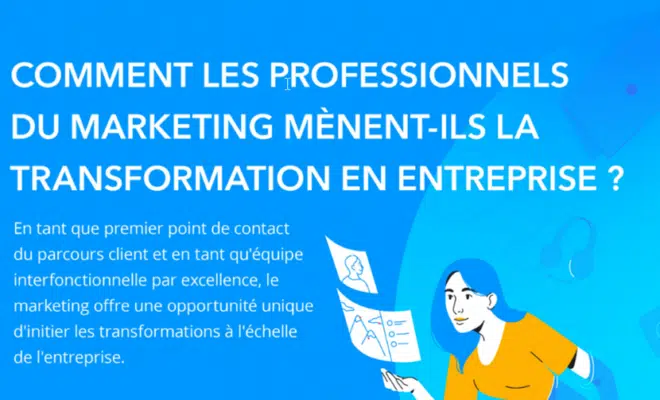 Infographie : Transformation des entreprises : les marketers, premiers acteurs