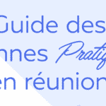 Infographie : Code de conduite pour réussir sa réunion