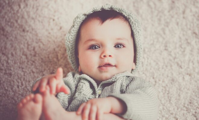 bébé quelques jours après sa naissance