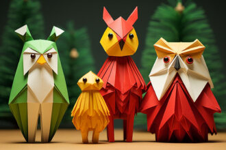 Origami 3D animaux : transformez des feuilles de papier en créatures vivantes !